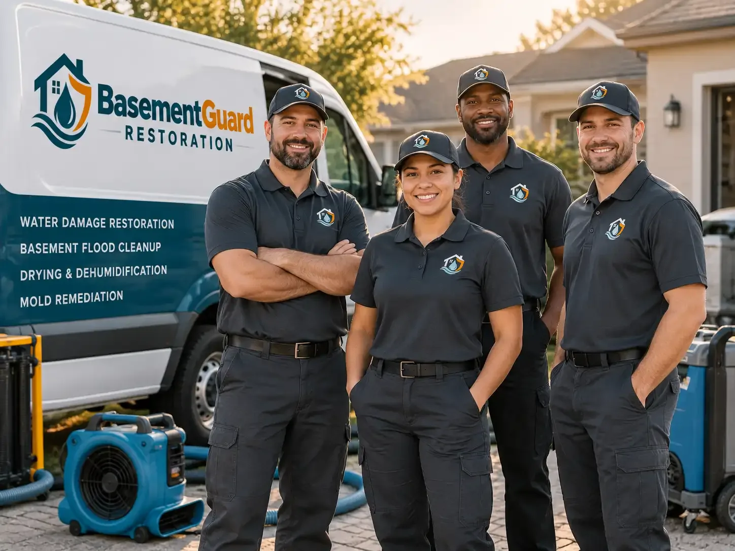 Basement Water Damage Restoration company in Supply, NC